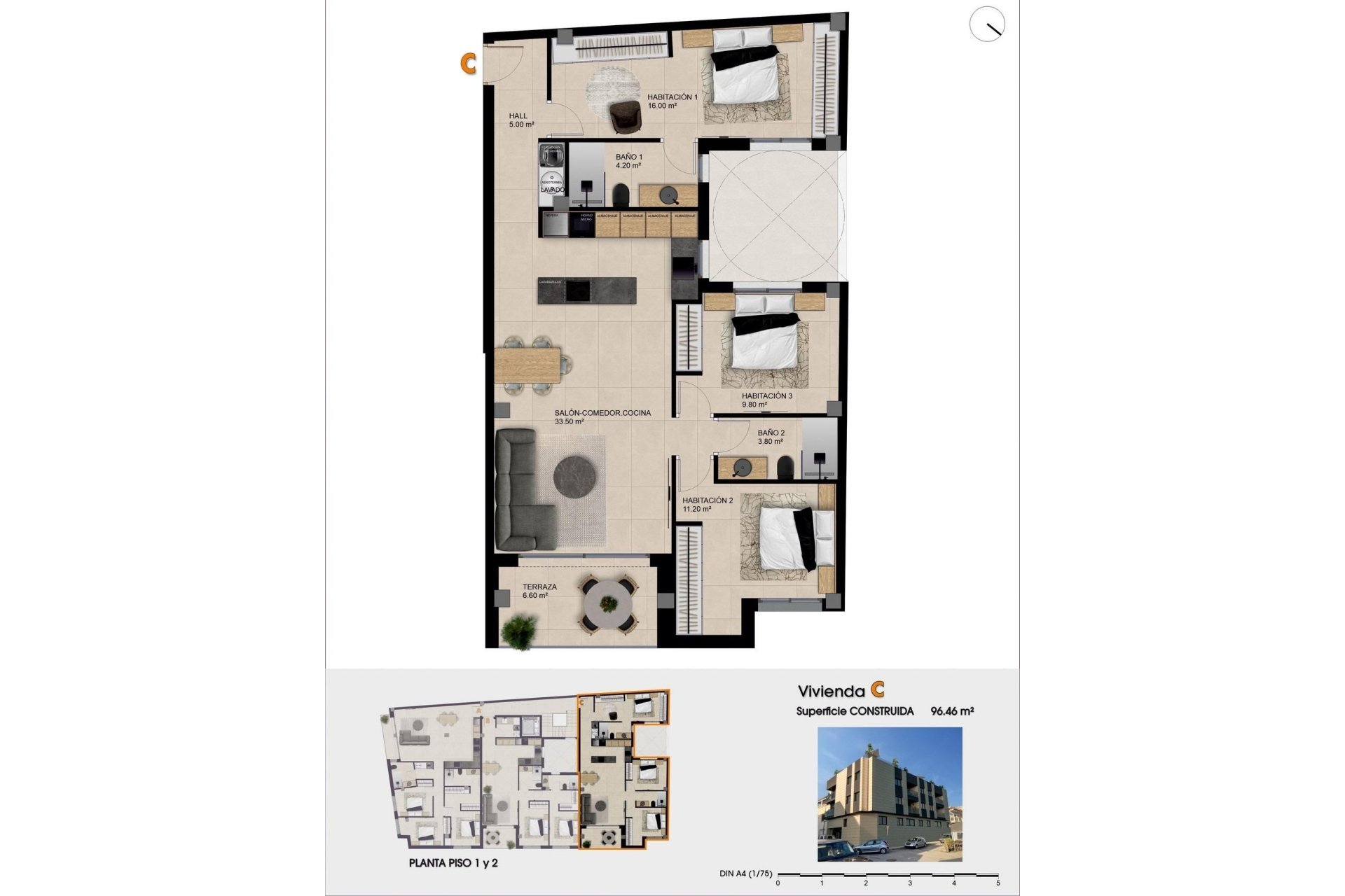 Nieuwbouw Woningen - Apartment -
Catral - pueblo