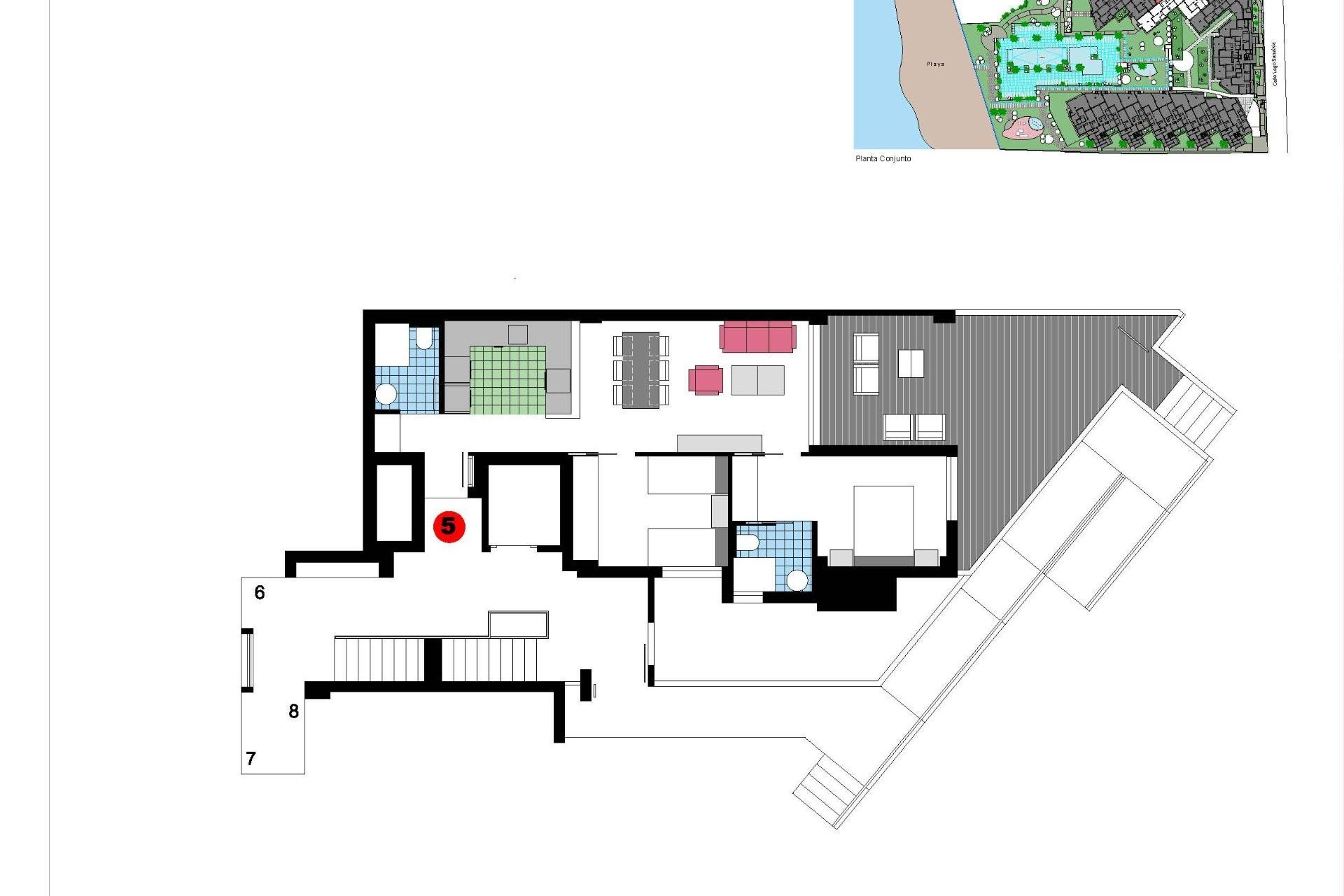 Nieuwbouw Woningen - Apartment -
Denia - L´Estanyó (Marinas)
