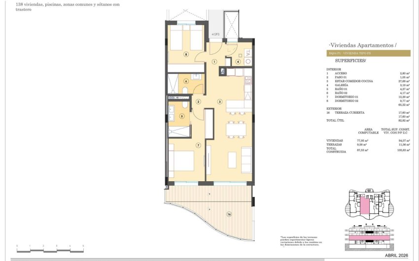 Nieuwbouw Woningen - Apartment -
Finestrat - Campana Garden