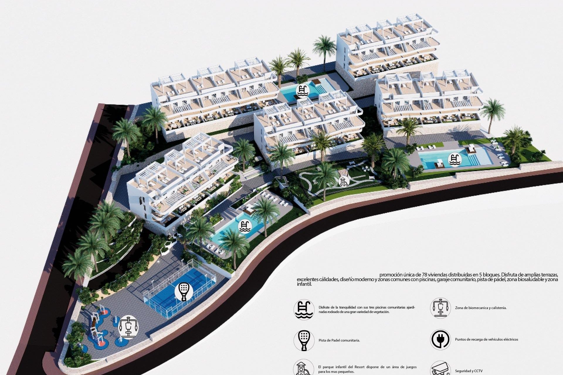 Nieuwbouw Woningen - Apartment -
Finestrat - Puig Campana Golf