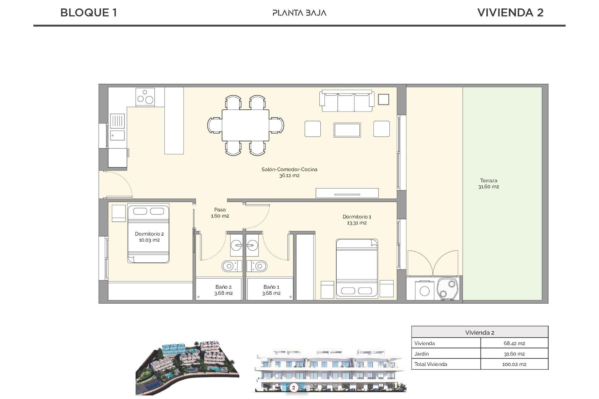 Nieuwbouw Woningen - Apartment -
Finestrat - Puig Campana Golf