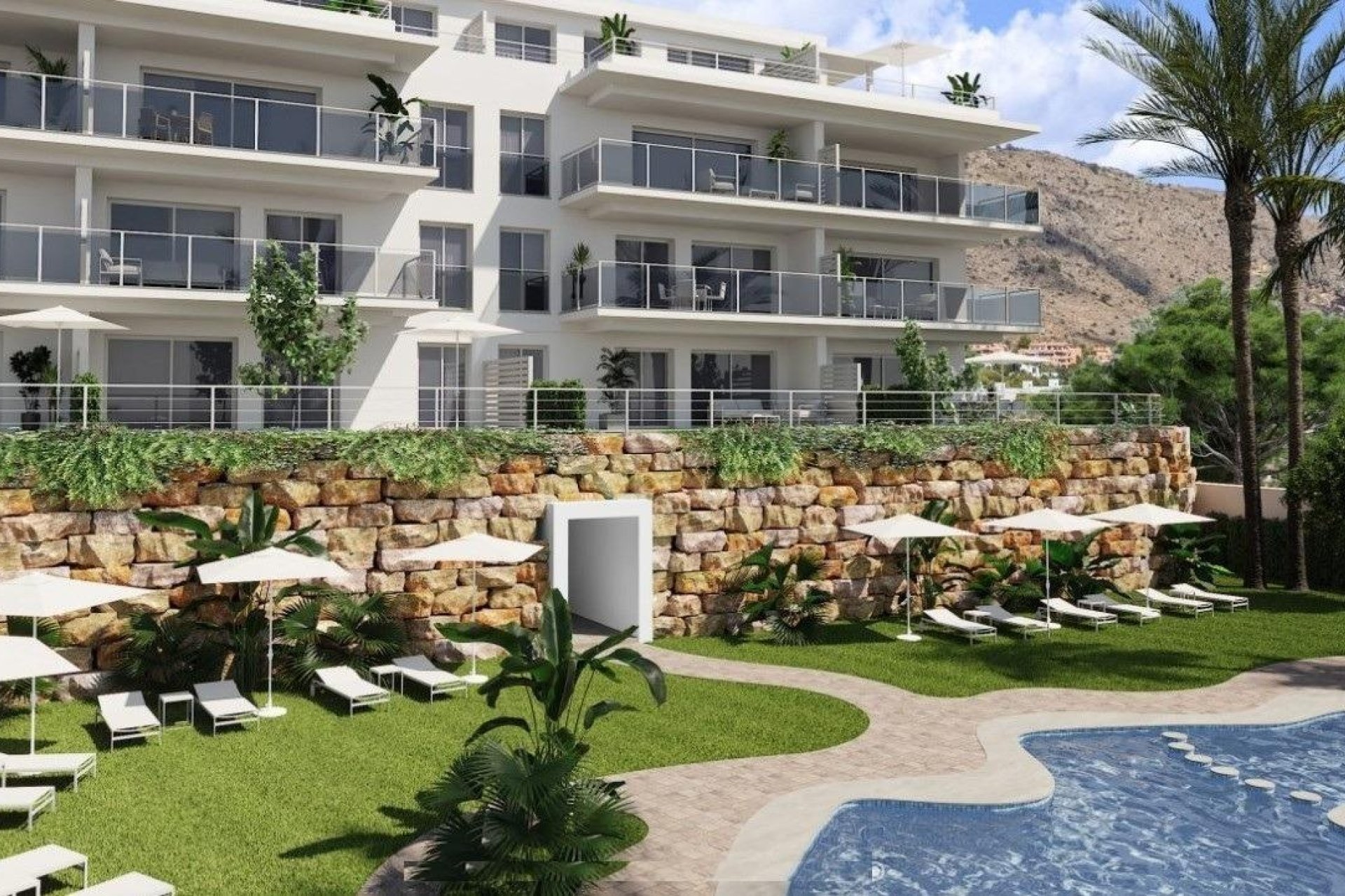 Nieuwbouw Woningen - Apartment -
Finestrat - Sierra Cortina