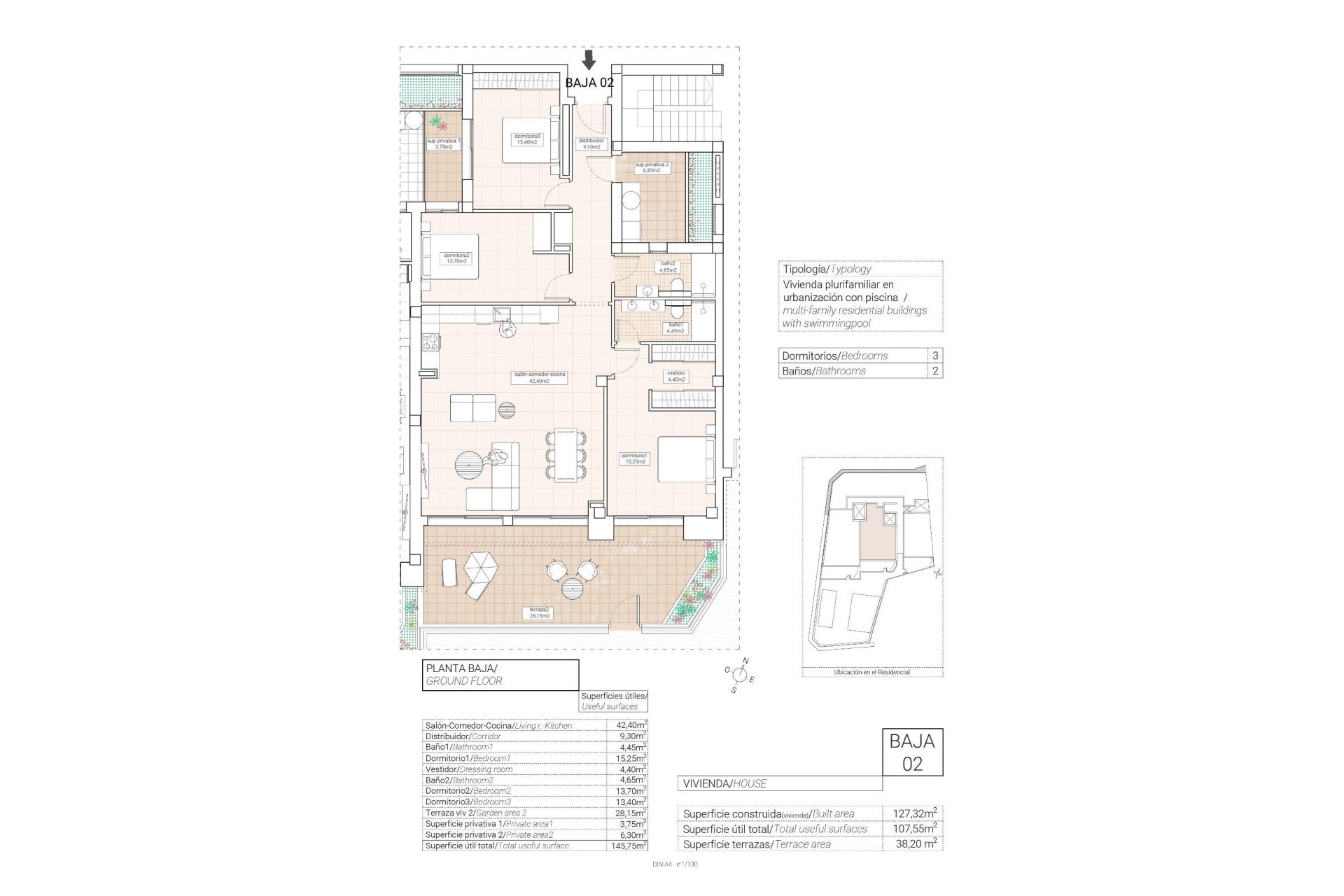 Nieuwbouw Woningen - Apartment -
Hondón de las Nieves - Pueblo