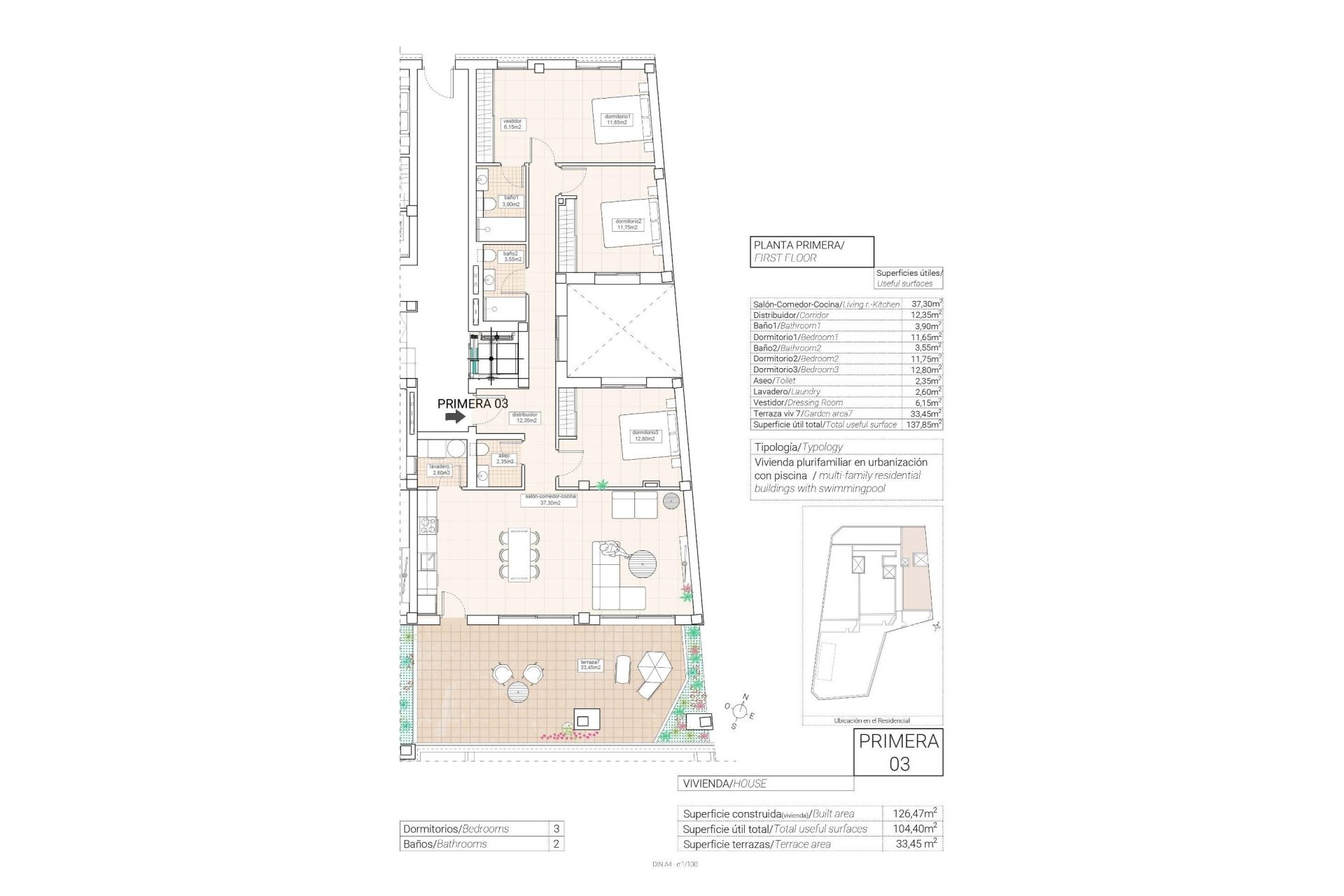 Nieuwbouw Woningen - Apartment -
Hondón de las Nieves - Pueblo