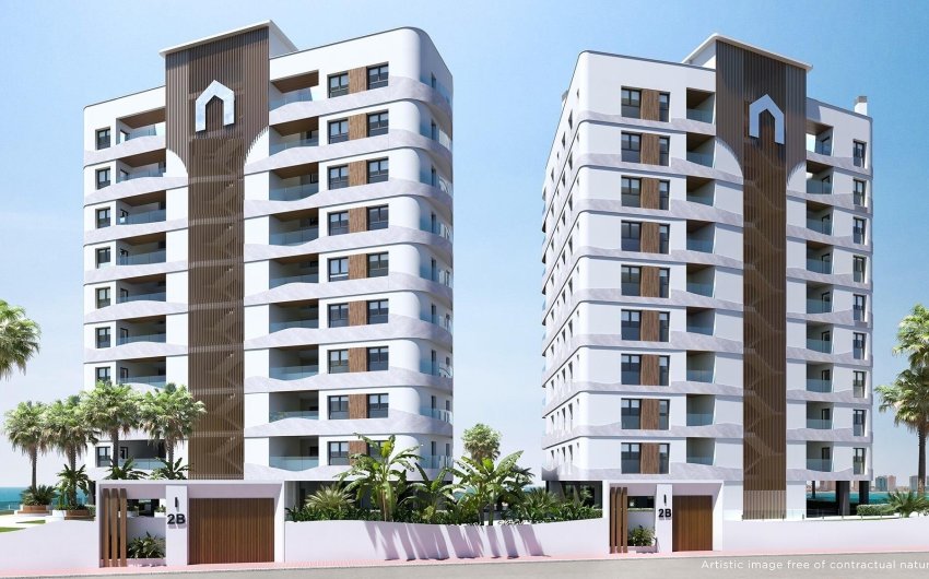 Nieuwbouw Woningen - Apartment -
La Manga del Mar Menor - Veneziola