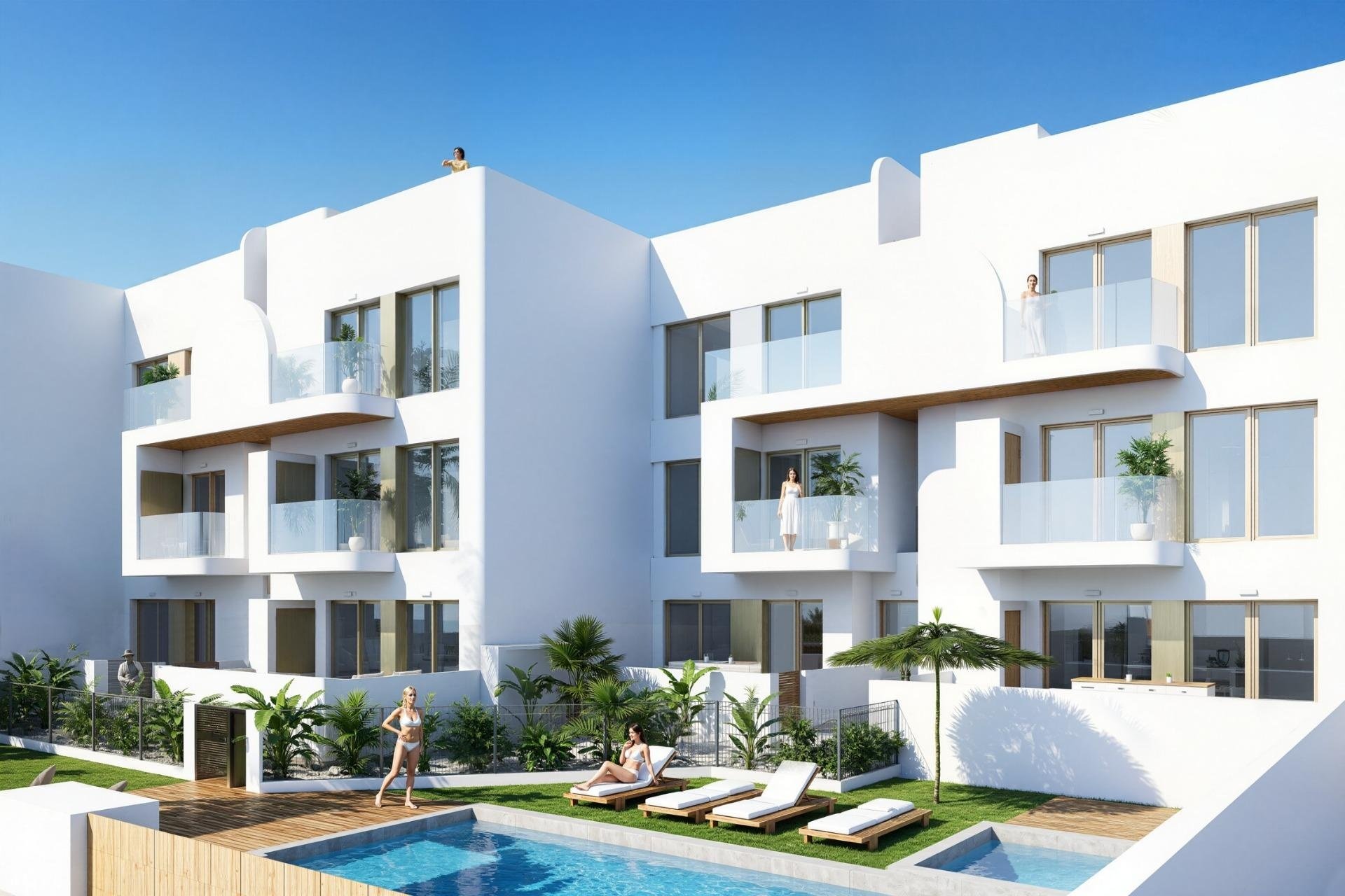 Nieuwbouw Woningen - Apartment -
Los Alcazares - Serena Golf