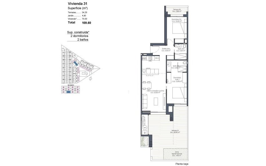 Nieuwbouw Woningen - Apartment -
Los Alcazares - Serena Golf