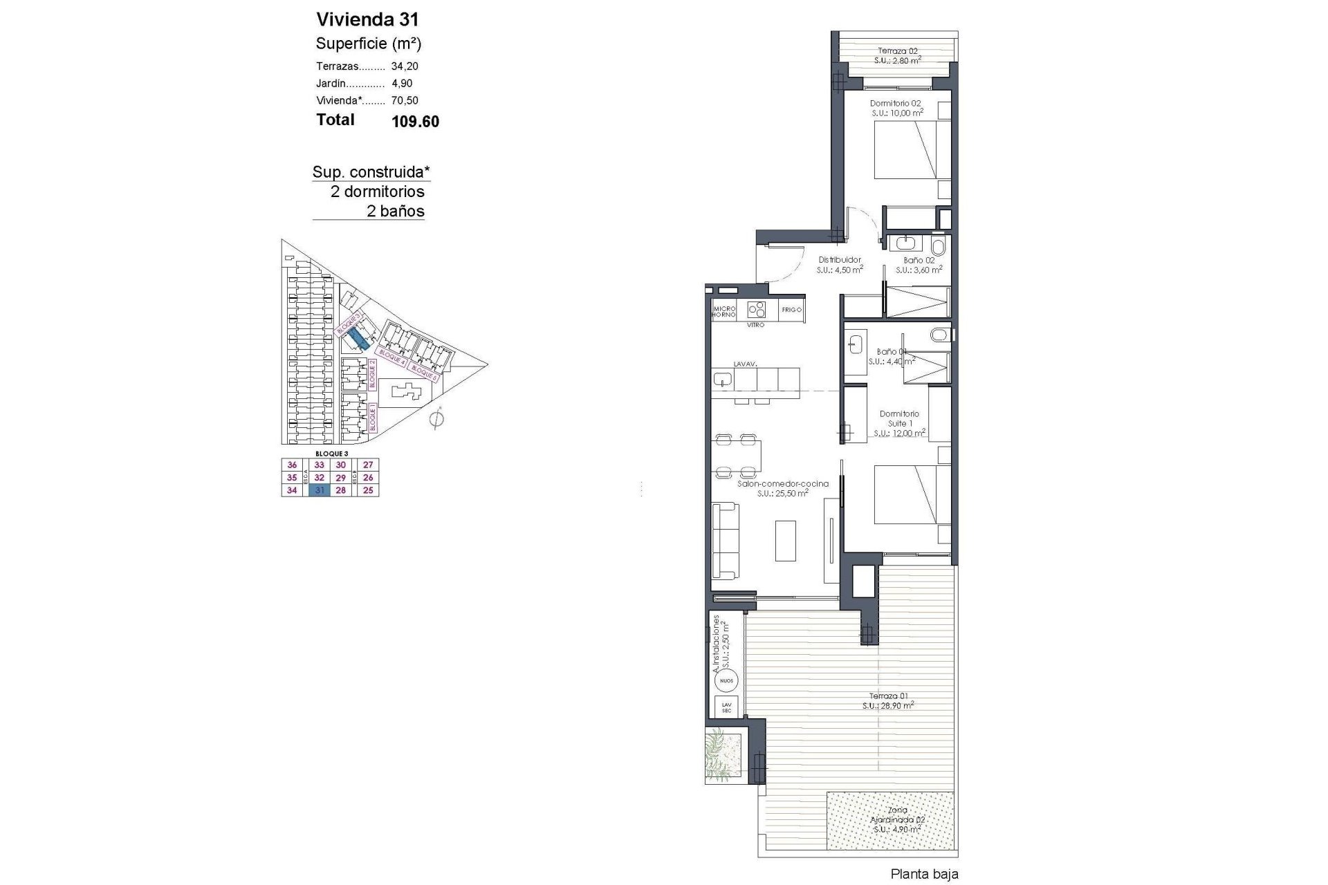 Nieuwbouw Woningen - Apartment -
Los Alcazares - Serena Golf
