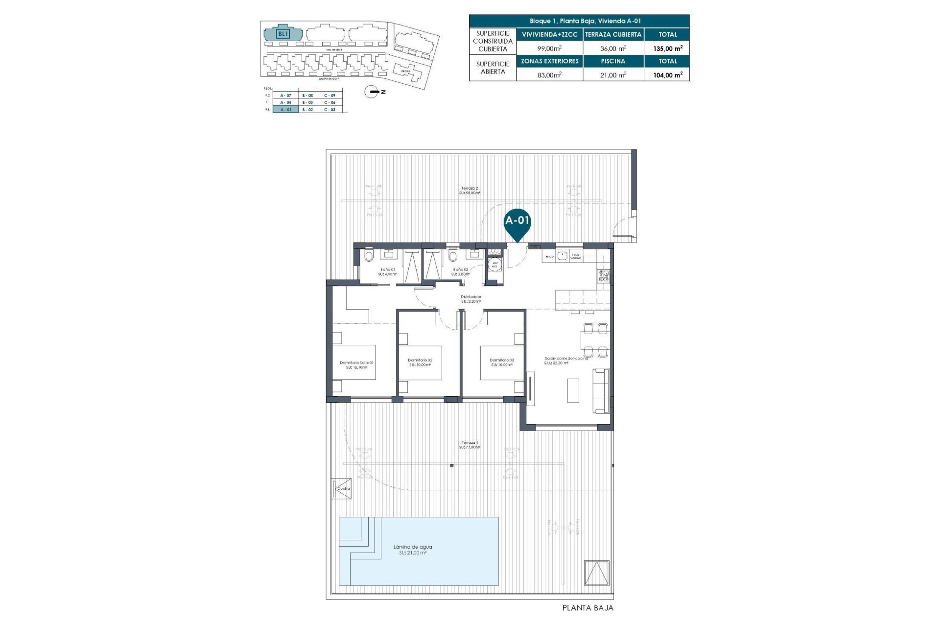 Nieuwbouw Woningen - Apartment -
Los Alcazares - Serena Golf