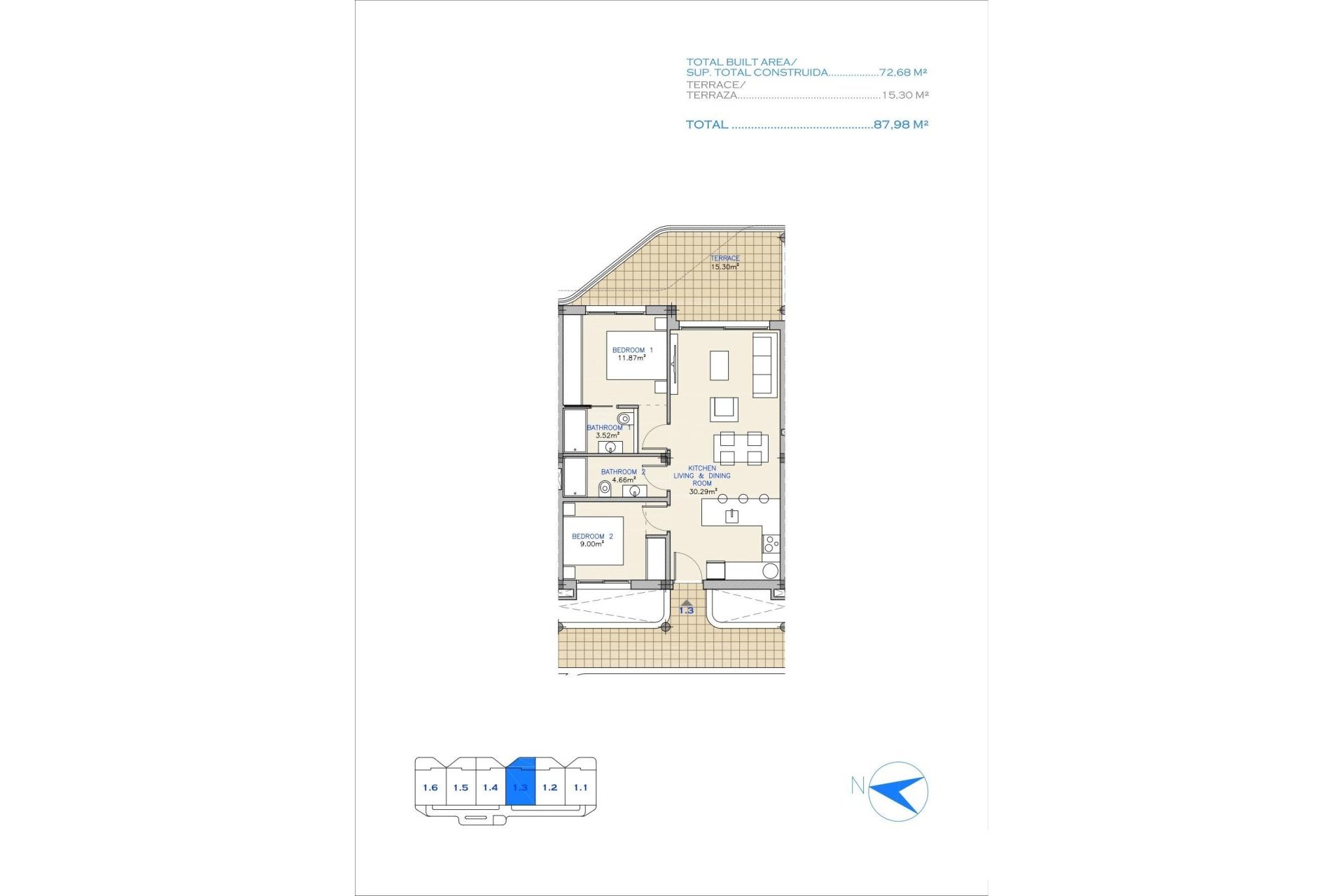 Nieuwbouw Woningen - Apartment -
Los Alcazares - Serena Golf