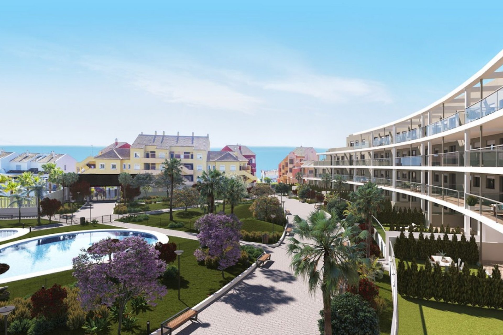 Nieuwbouw Woningen - Apartment -
Manilva - Aldea Beach