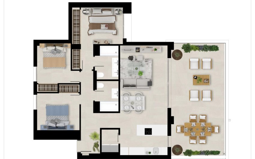 Nieuwbouw Woningen - Apartment -
Marbella - La Cerquilla