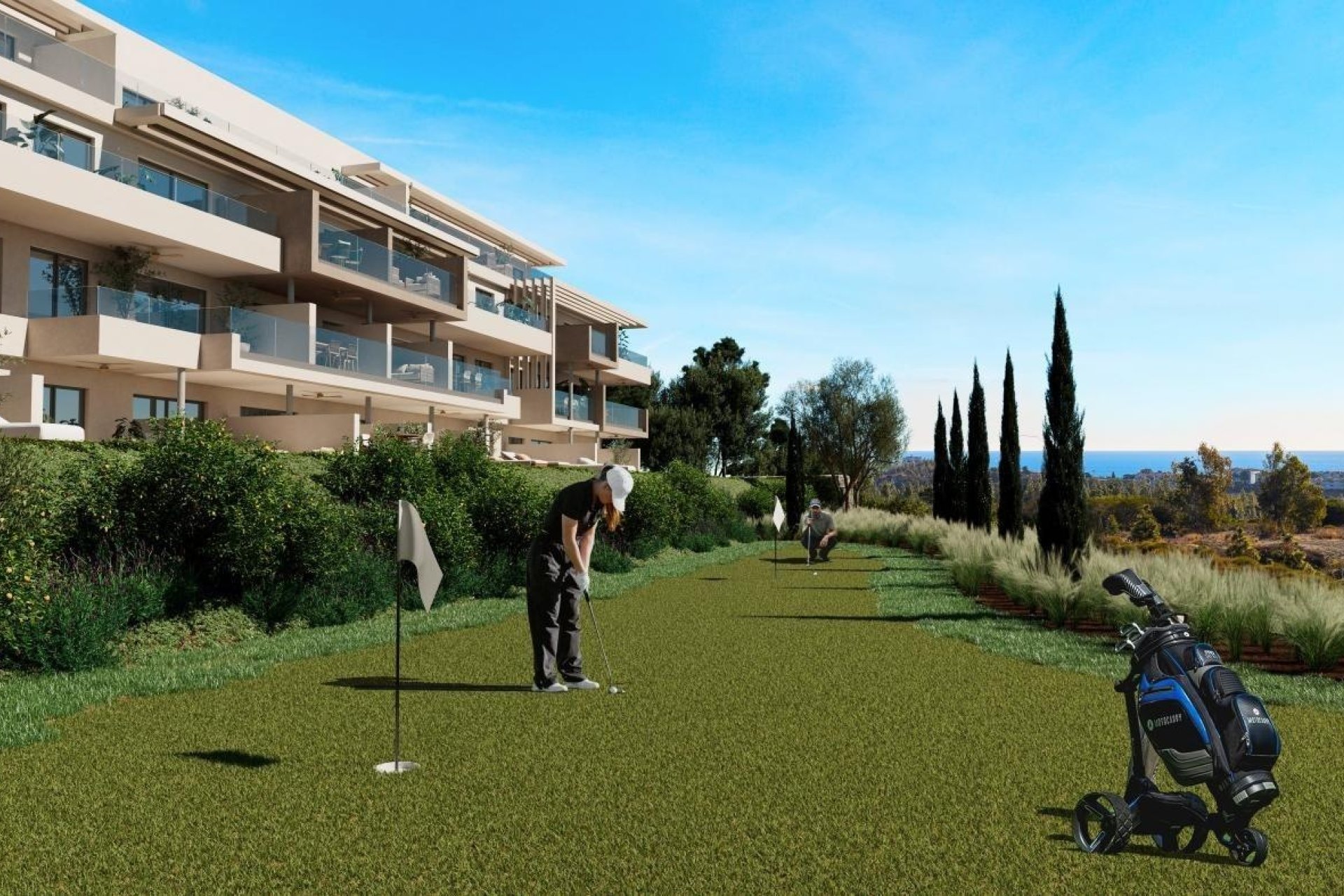 Nieuwbouw Woningen - Apartment -
Mijas - Hipódromo Costa del Sol