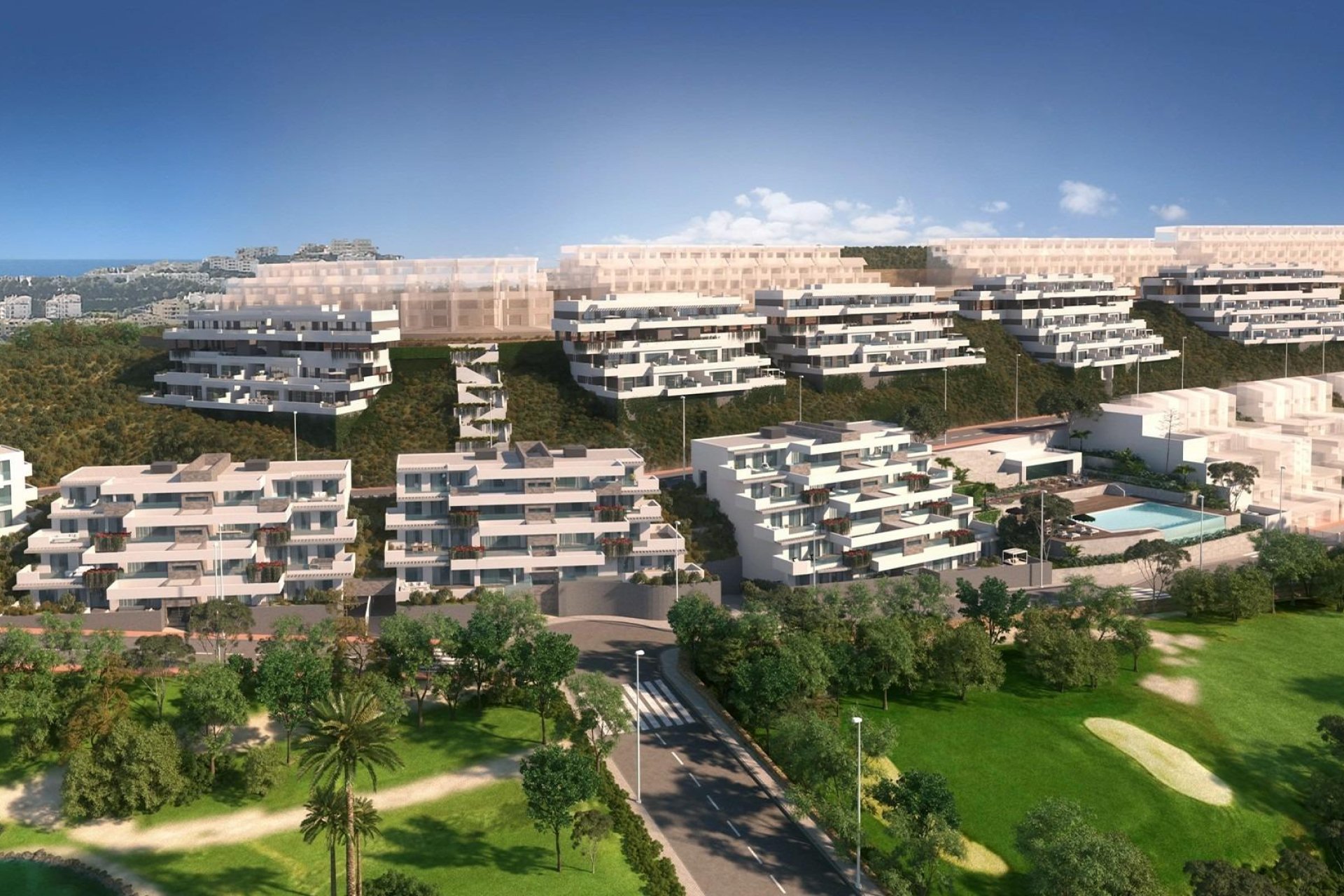 Nieuwbouw Woningen - Apartment -
Mijas - La Noria Golf
