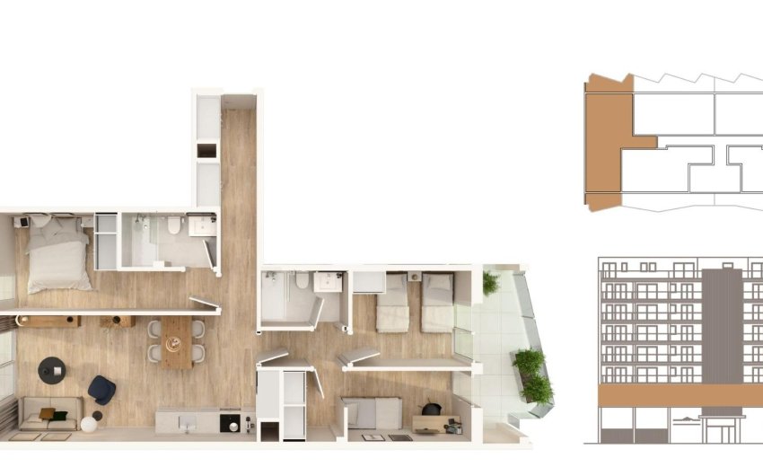 Nieuwbouw Woningen - Apartment -
Moncofa - Playa de Moncofa