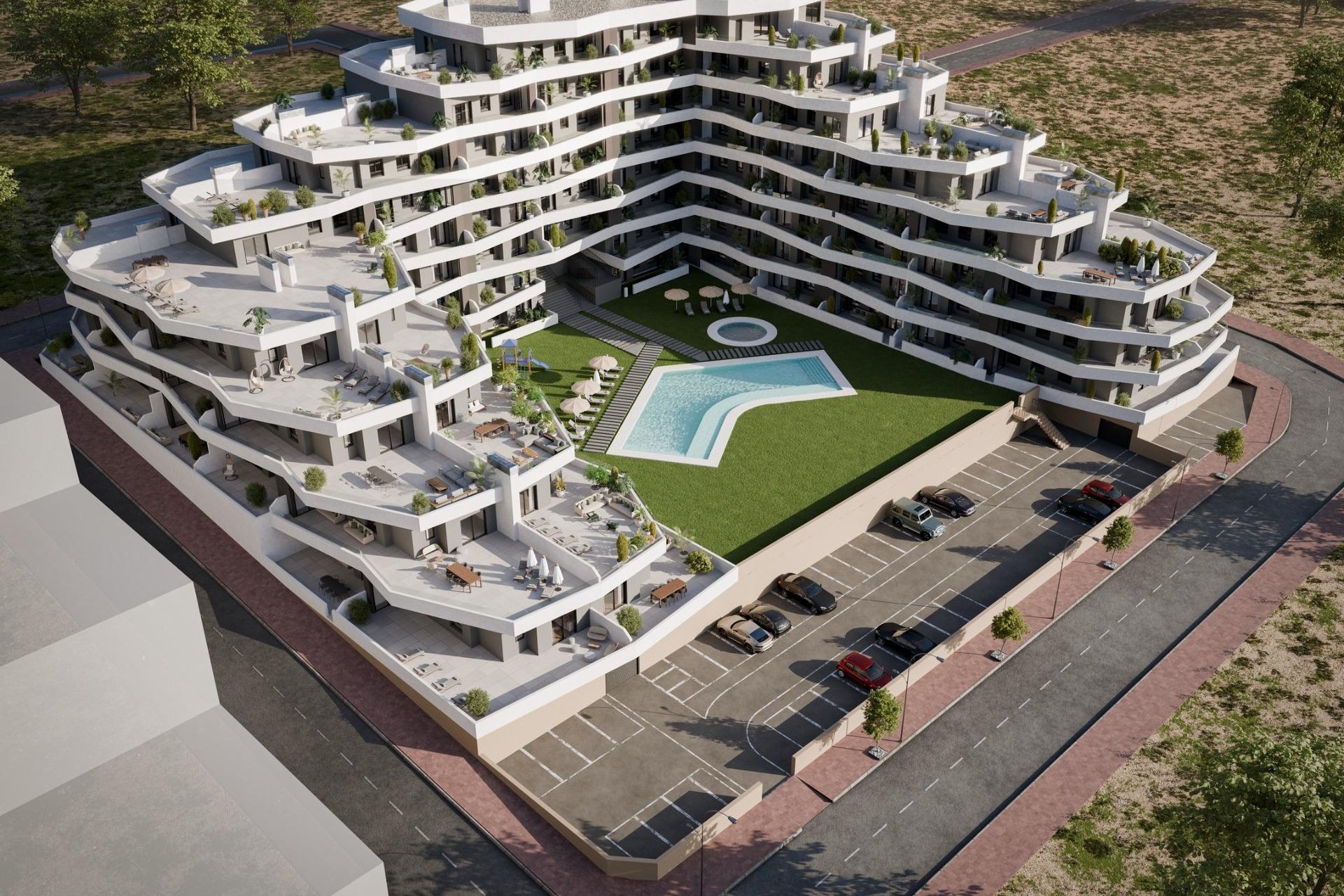 Nieuwbouw Woningen - Apartment -
San Miguel de Salinas - Pueblo