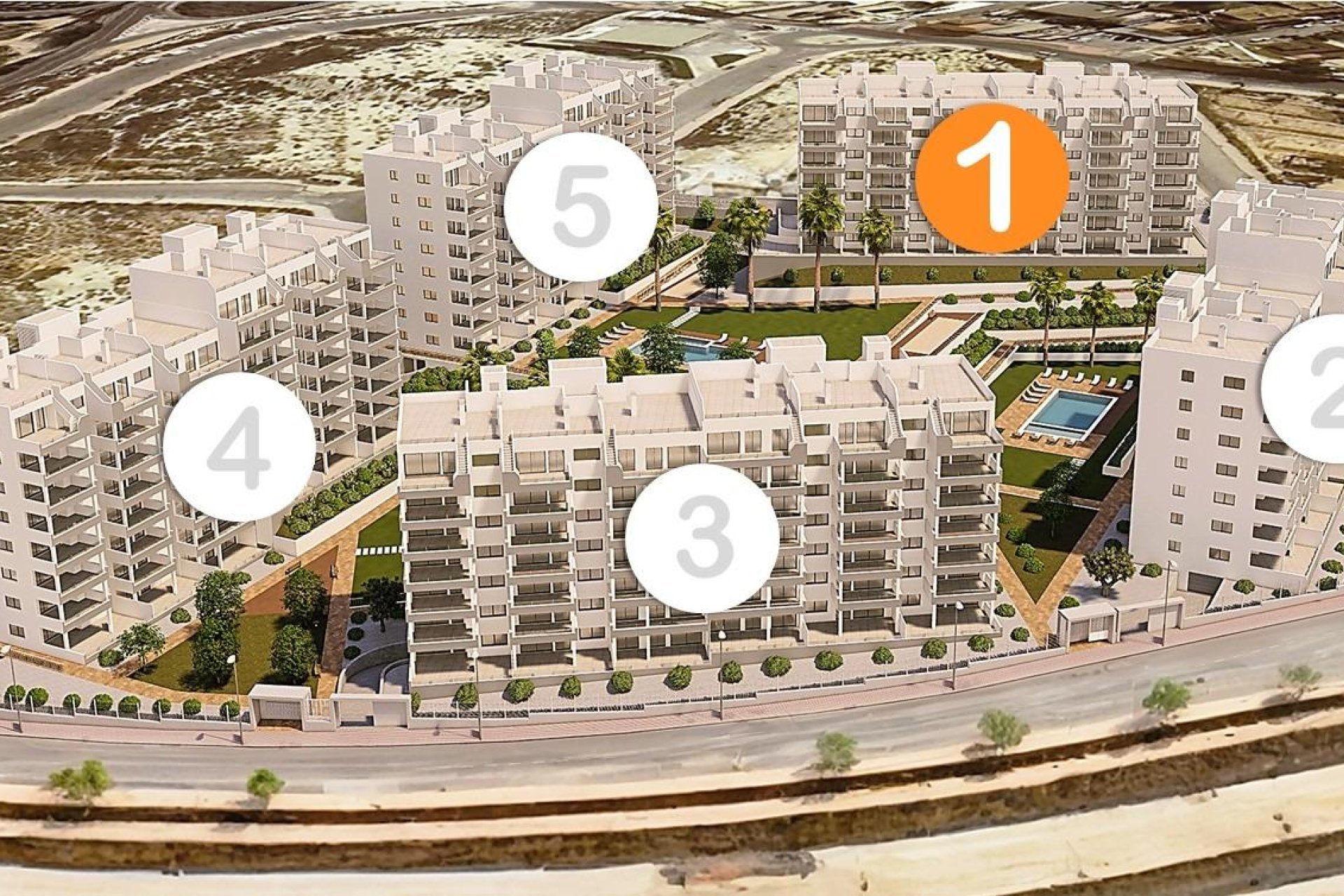 Nieuwbouw Woningen - Apartment -
San Miguel de Salinas - Pueblo