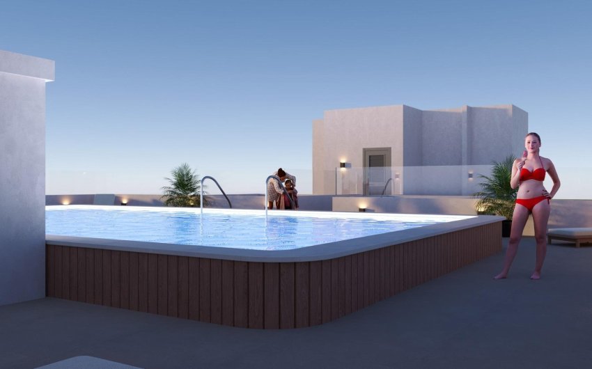 Nieuwbouw Woningen - Apartment -
San Miguel de Salinas - Pueblo
