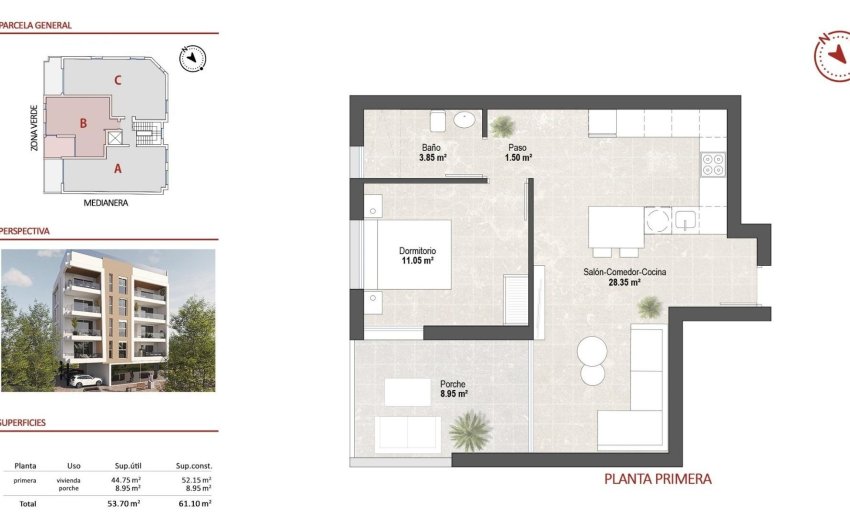 Nieuwbouw Woningen - Apartment -
San Pedro del Pinatar - Lo Pagan