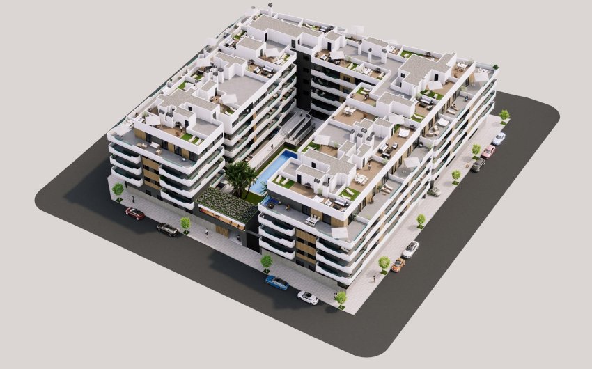 Nieuwbouw Woningen - Apartment -
Santa Pola - Estacion de autobuses