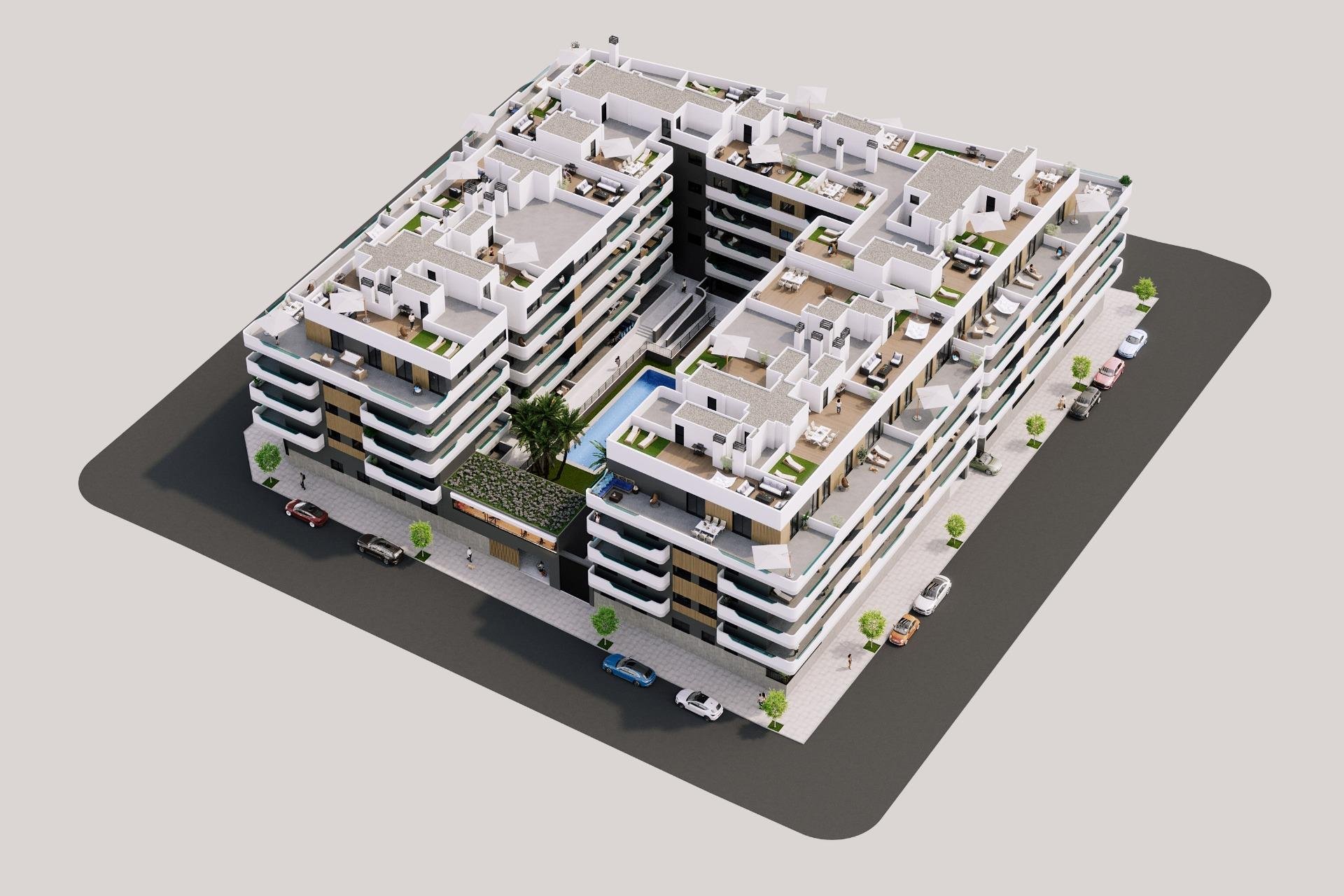 Nieuwbouw Woningen - Apartment -
Santa Pola - Estacion de autobuses