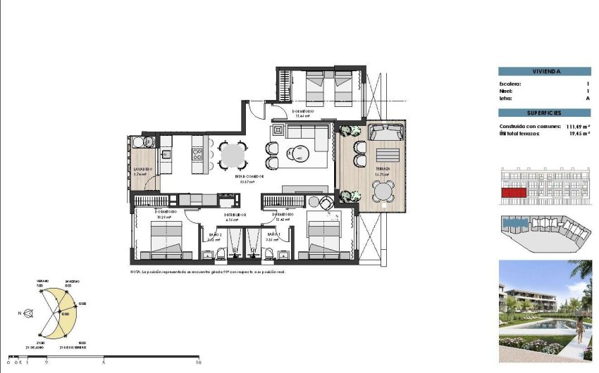 Nieuwbouw Woningen - Apartment -
Torre Pacheco - Santa Rosalia Lake And Life Resort