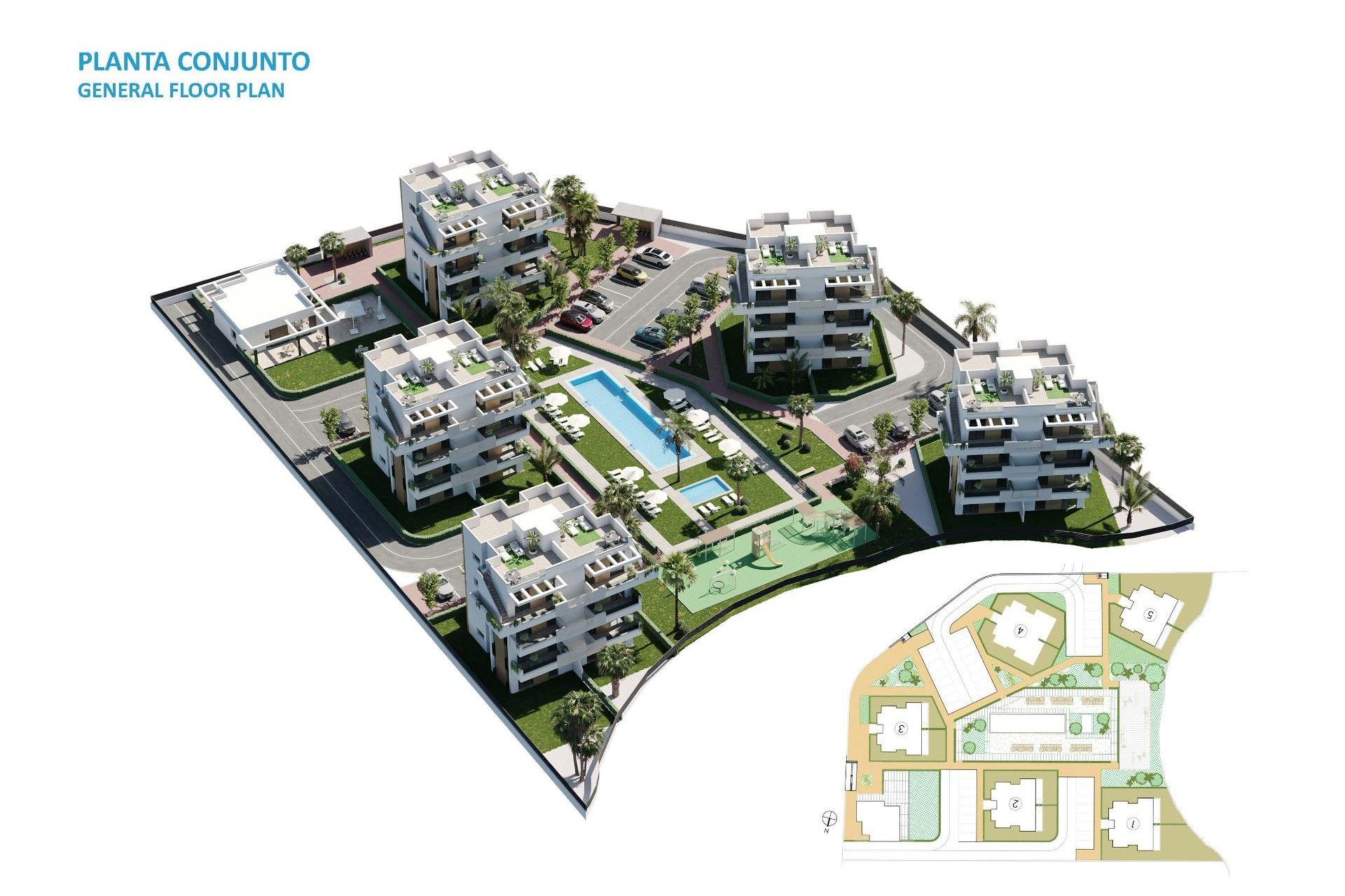 Nieuwbouw Woningen - Apartment -
Torre Pacheco - Santa Rosalia Lake And Life Resort