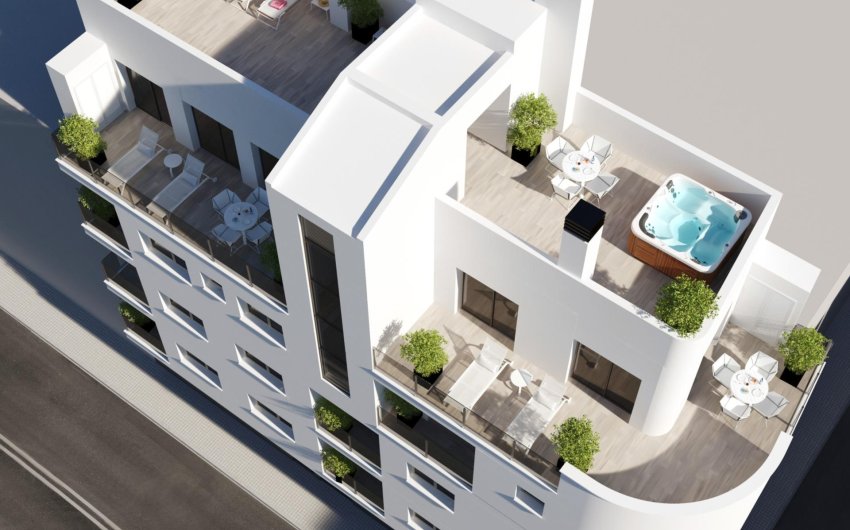 Nieuwbouw Woningen - Apartment -
Torrevieja - Centro