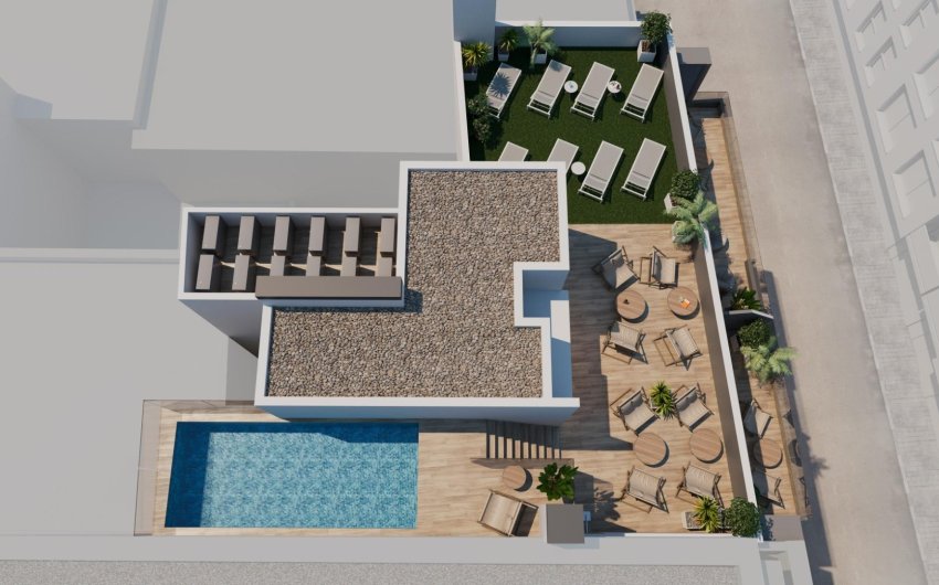 Nieuwbouw Woningen - Apartment -
Torrevieja - Centro