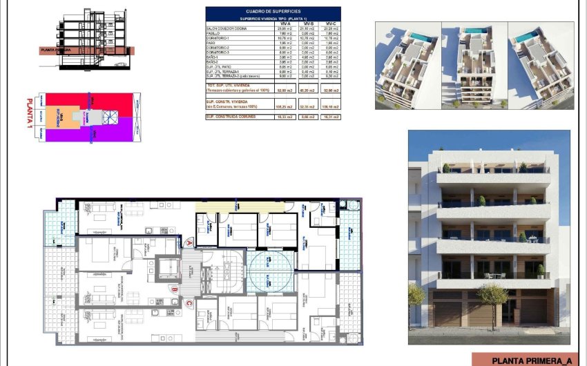 Nieuwbouw Woningen - Apartment -
Torrevieja - Centro