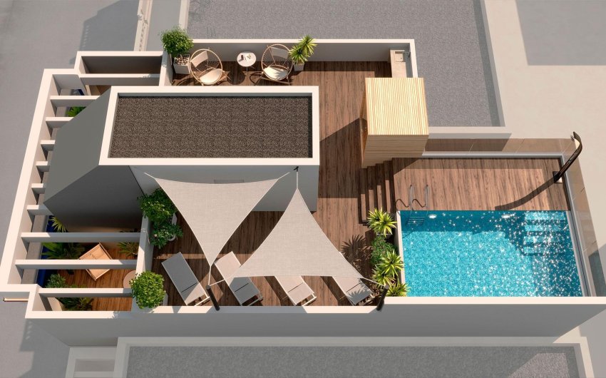 Nieuwbouw Woningen - Apartment -
Torrevieja - Playa del Acequión