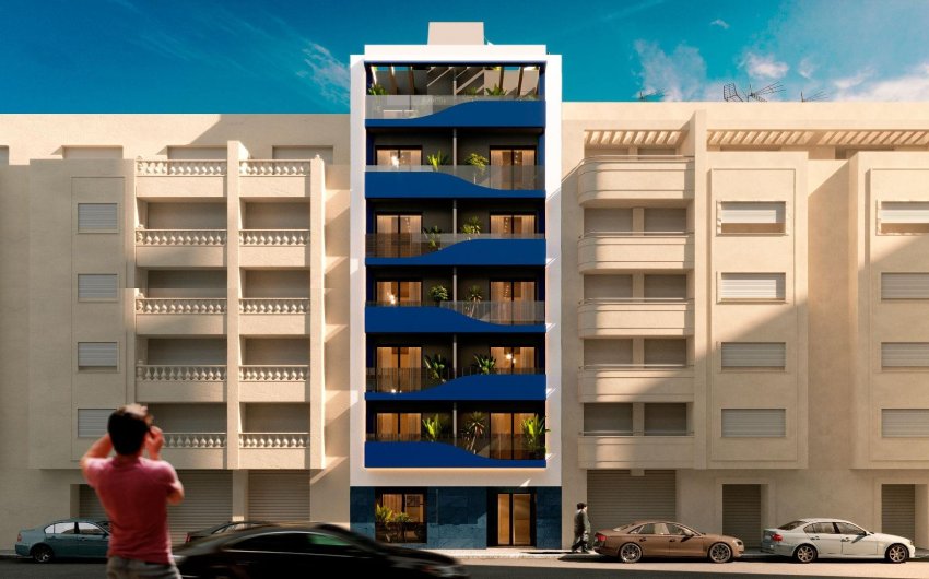 Nieuwbouw Woningen - Apartment -
Torrevieja - Playa del Acequión