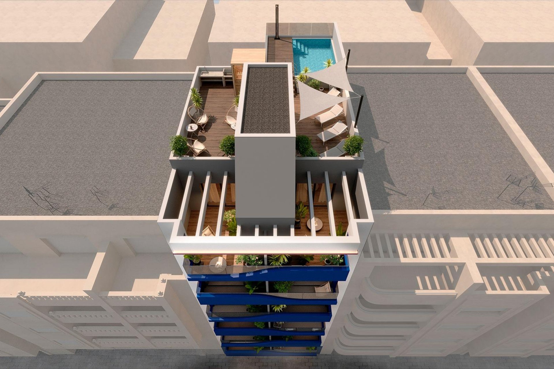 Nieuwbouw Woningen - Apartment -
Torrevieja - Playa del Acequión