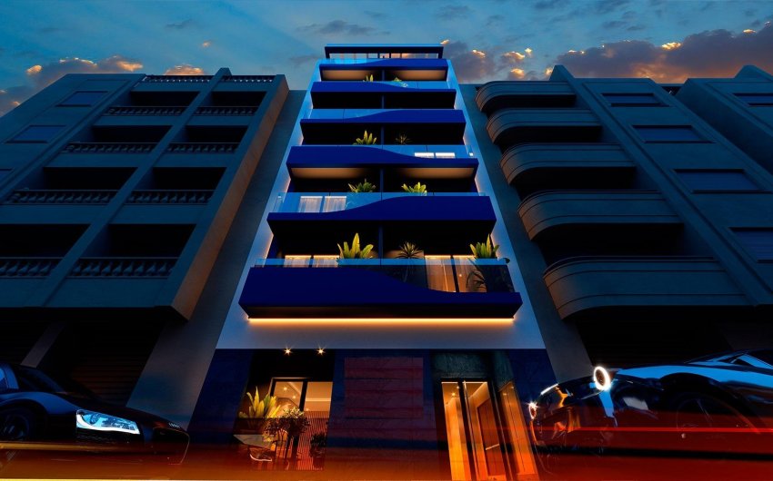 Nieuwbouw Woningen - Apartment -
Torrevieja - Playa del Acequión