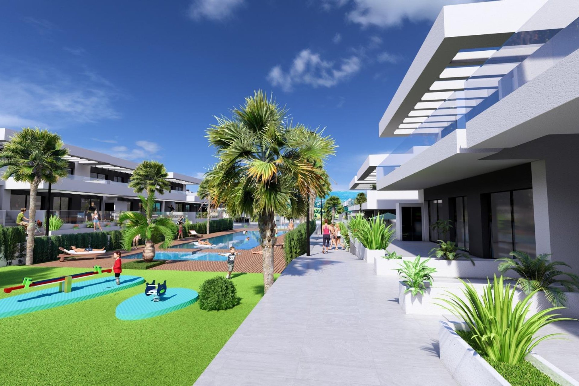 Nieuwbouw Woningen - Bungalow -
Algorfa - La Finca Golf