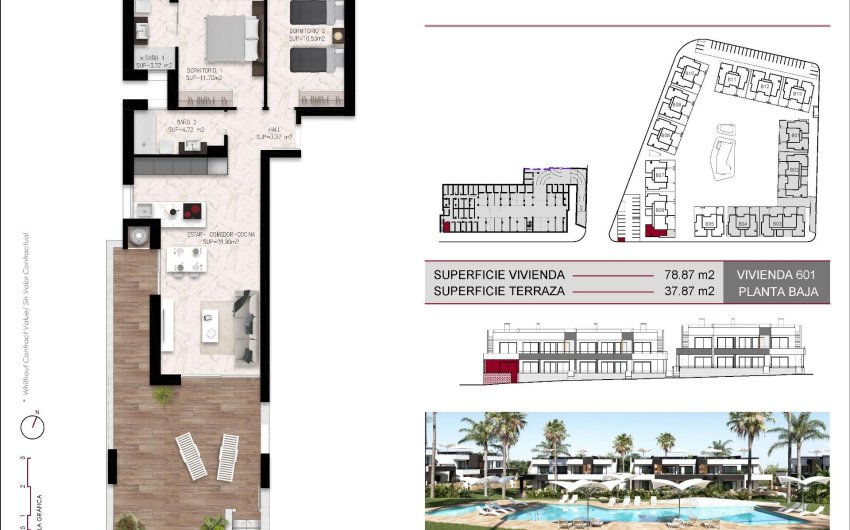 Nieuwbouw Woningen - Bungalow -
Ciudad Quesada - Lo Marabú