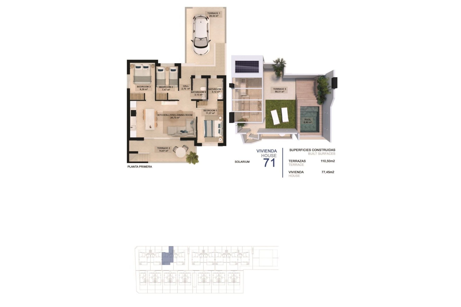 Nieuwbouw Woningen - Bungalow -
Pilar de la Horadada - La Torre De La Horadada