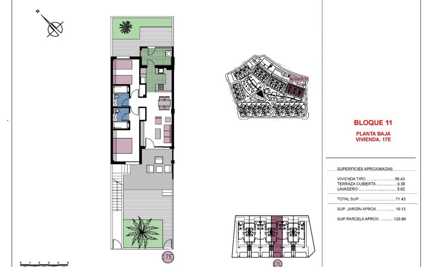 Nieuwbouw Woningen - Bungalow -
Pilar de la Horadada - Mil Palmeras