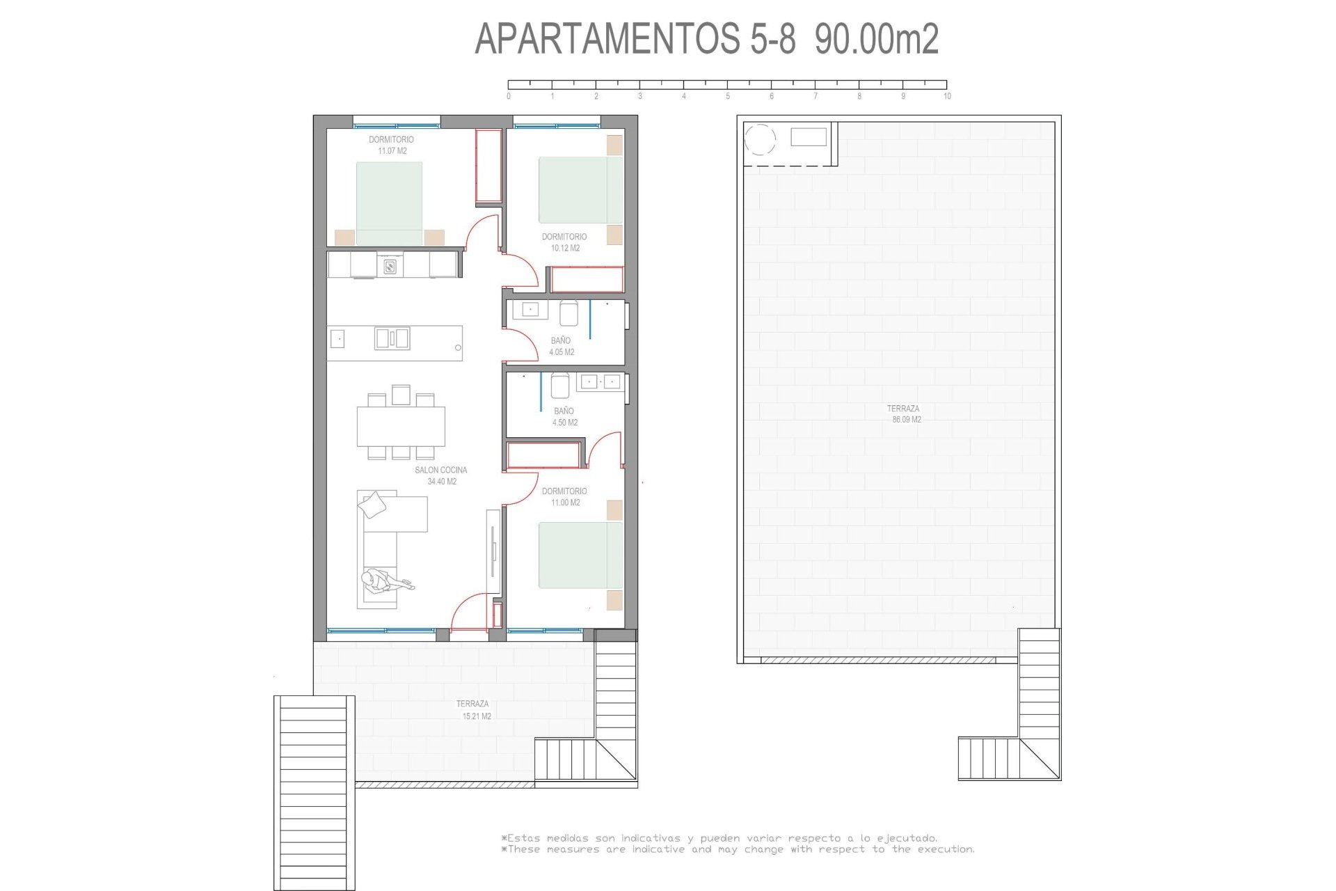 Nieuwbouw Woningen - Bungalow -
Pilar de la Horadada - Parque del Mediterraneo