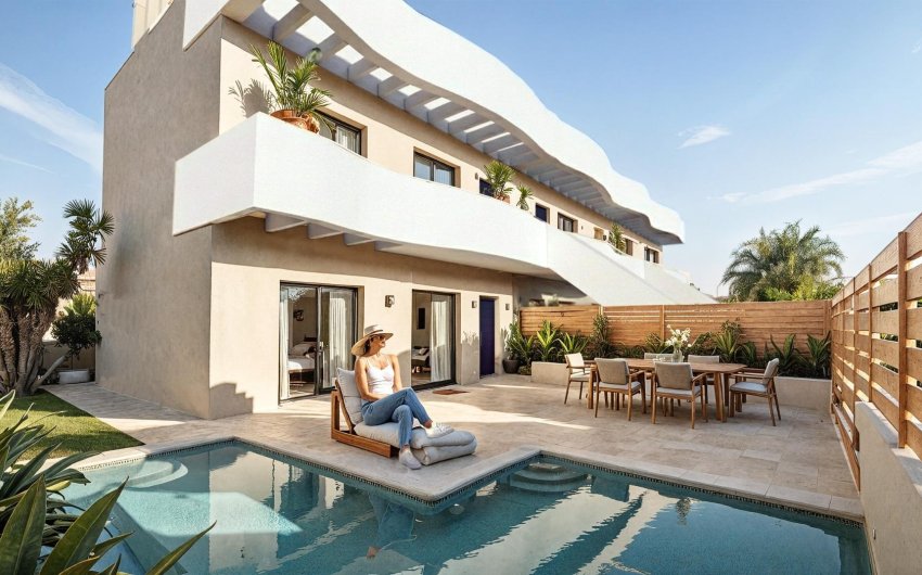 Nieuwbouw Woningen - Bungalow -
Pilar de la Horadada - parques de Andromeda