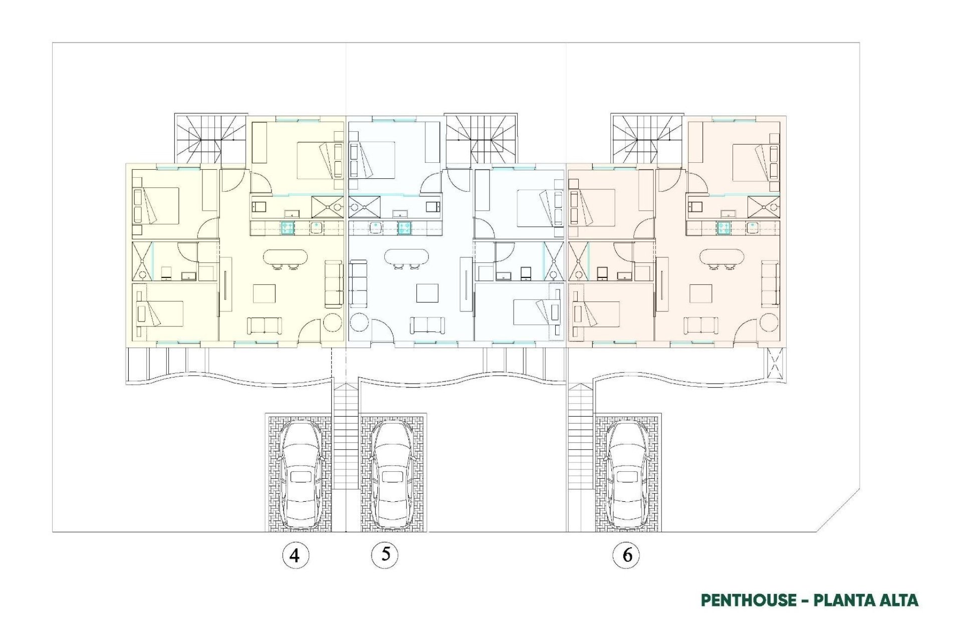 Nieuwbouw Woningen - Bungalow -
Pilar de la Horadada - parques de Andromeda