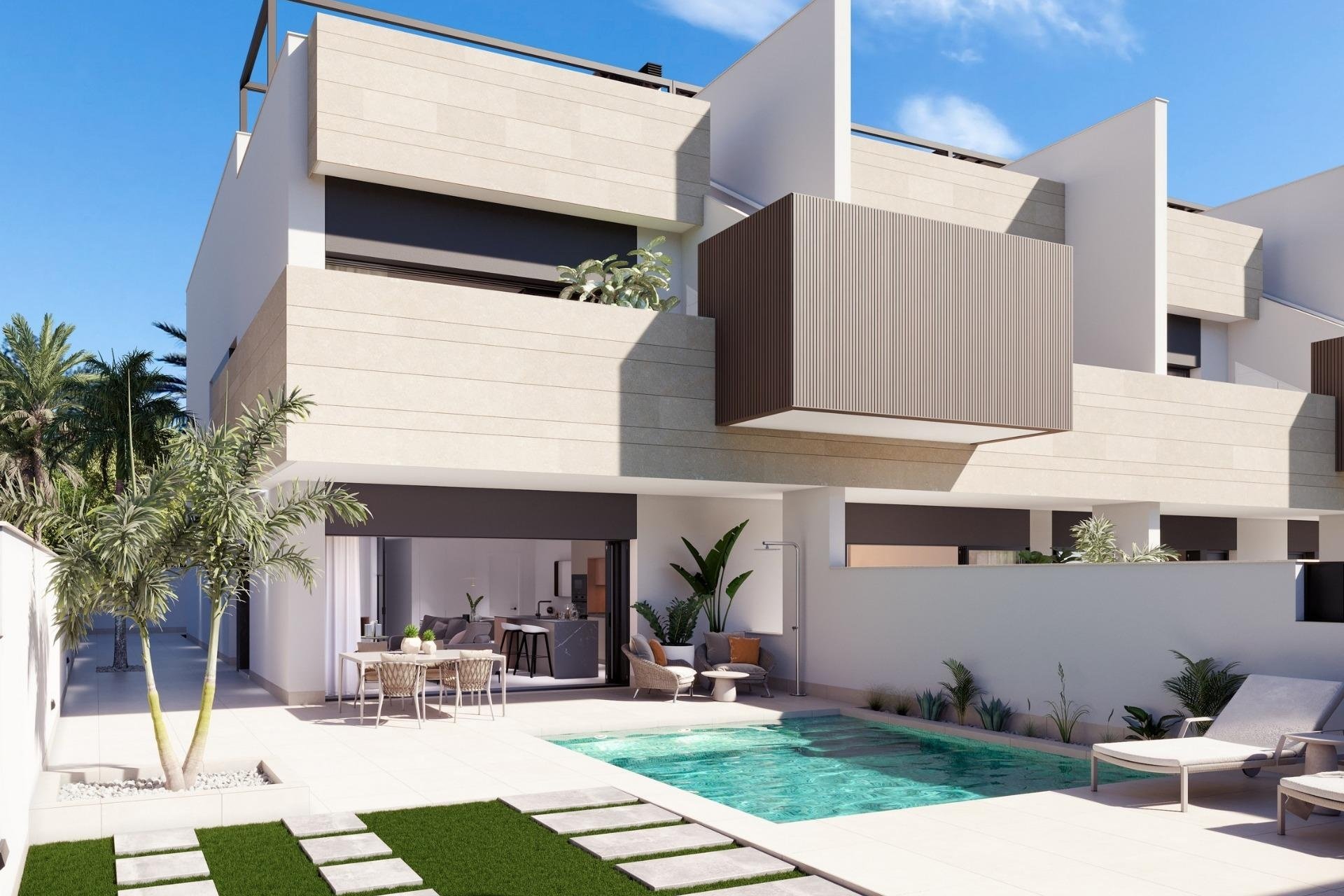 Nieuwbouw Woningen - Bungalow -
Pilar de la Horadada - parques de Andromeda