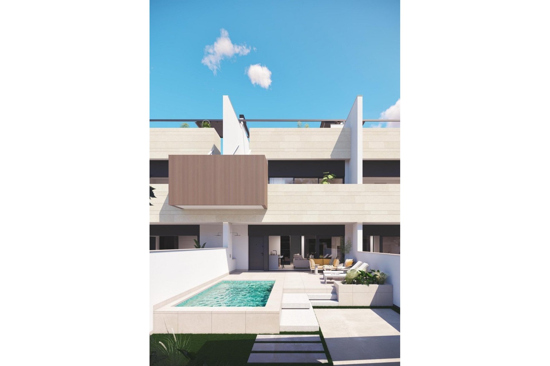 Nieuwbouw Woningen - Bungalow -
Pilar de la Horadada - pueblo