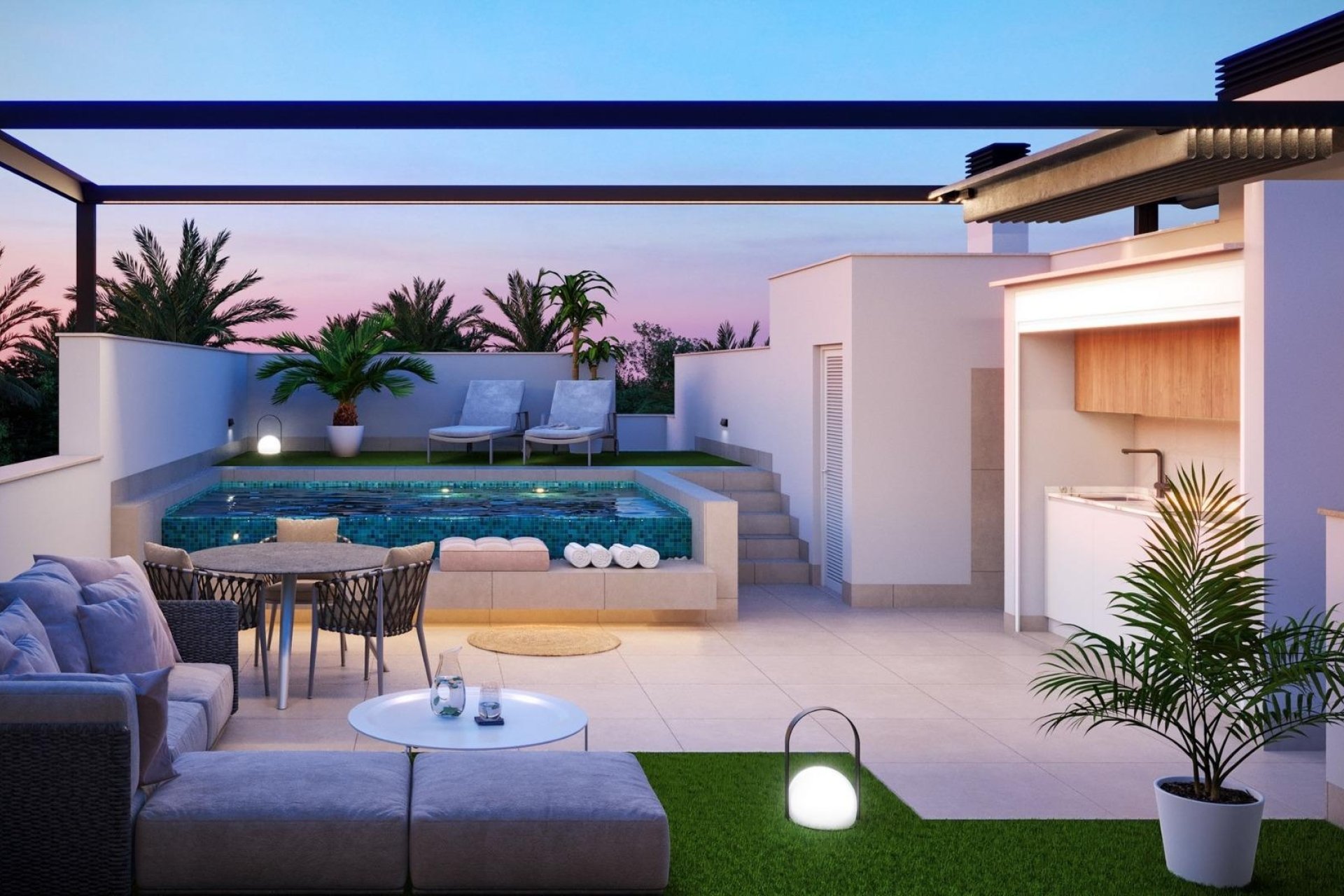 Nieuwbouw Woningen - Bungalow -
Pilar de la Horadada - pueblo