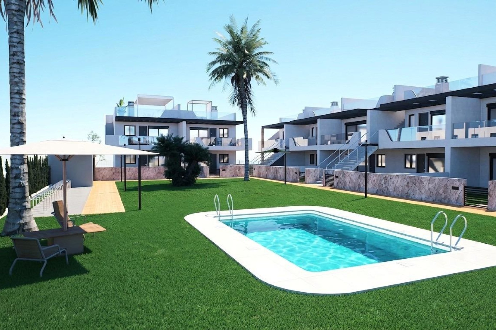 Nieuwbouw Woningen - Bungalow -
Pilar de la Horadada - pueblo