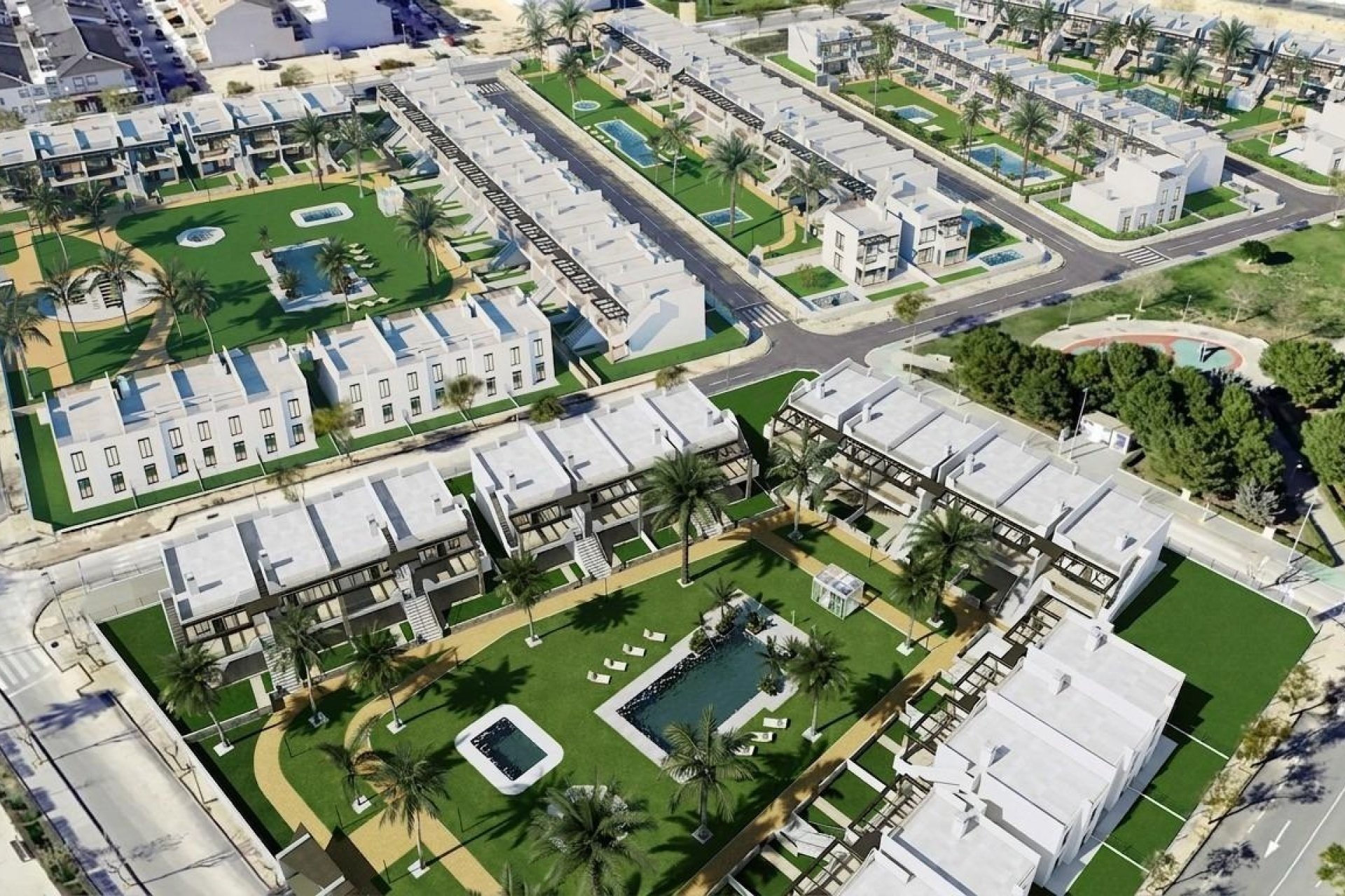 Nieuwbouw Woningen - Bungalow -
Pilar de la Horadada - pueblo