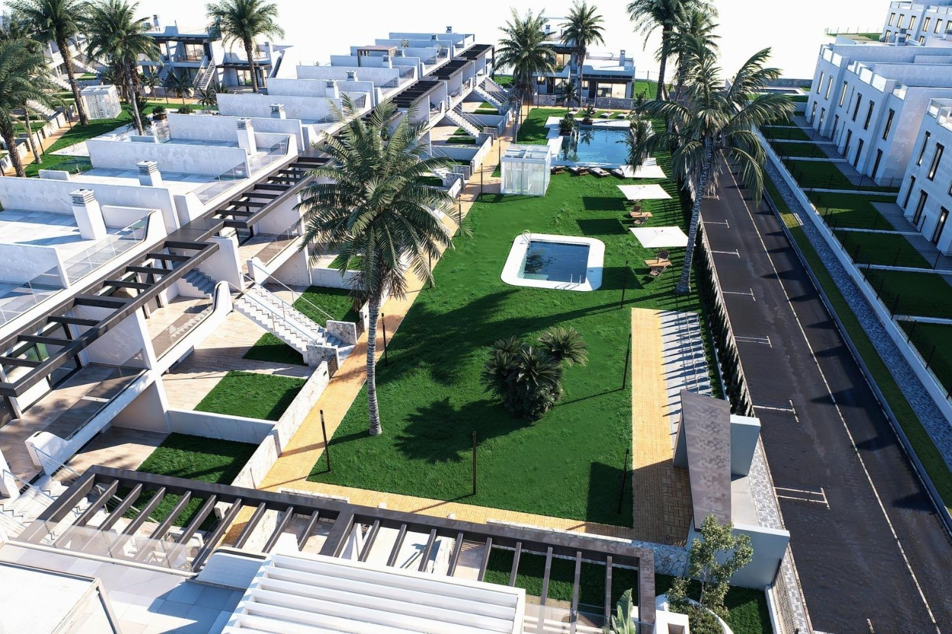 Nieuwbouw Woningen - Bungalow -
Pilar de la Horadada - pueblo