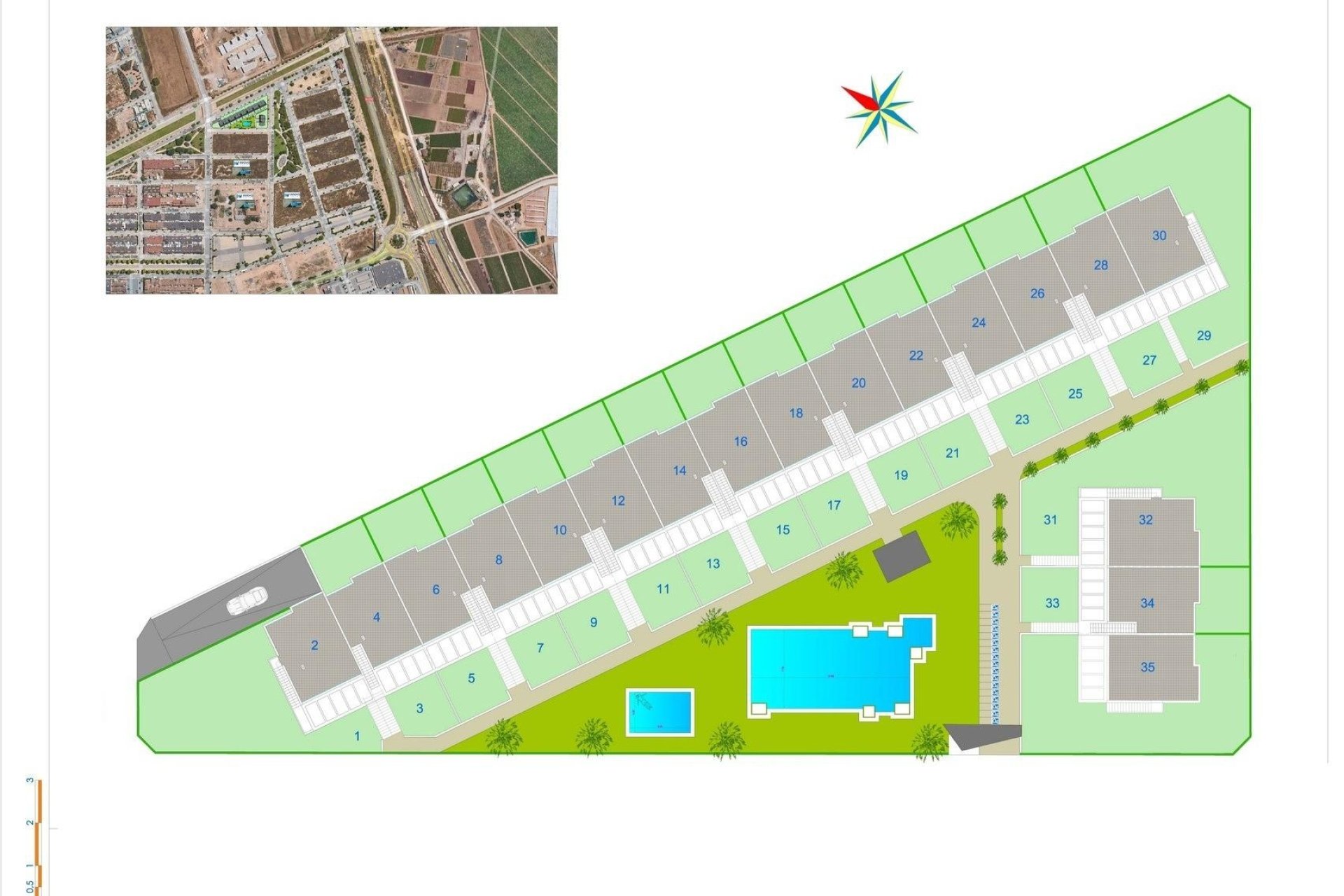 Nieuwbouw Woningen - Bungalow -
Pilar de la Horadada - pueblo