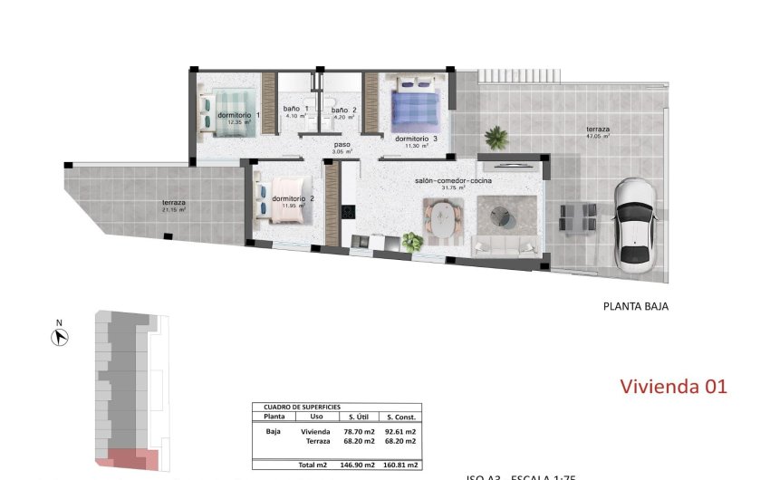 Nieuwbouw Woningen - Bungalow -
Pilar de la Horadada - pueblo