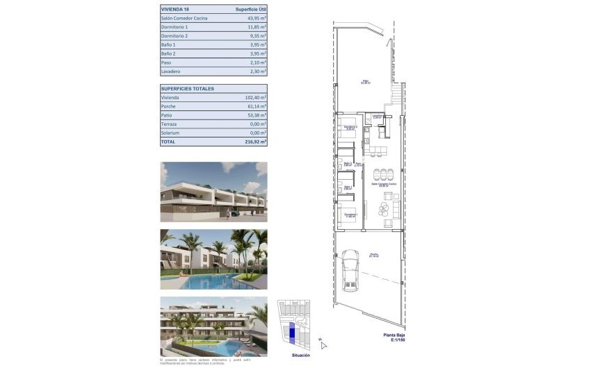 Nieuwbouw Woningen - Bungalow -
Pilar de la Horadada - pueblo